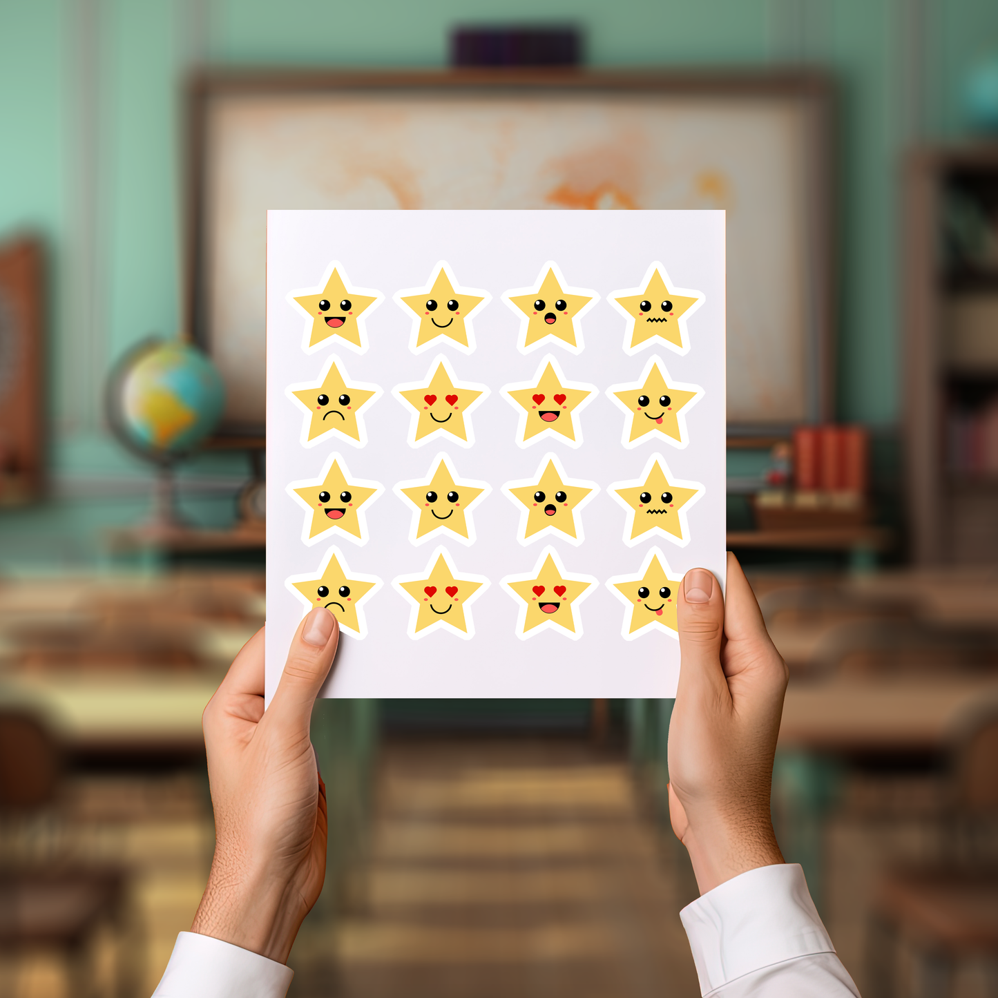 Cute Stars Award Stickers