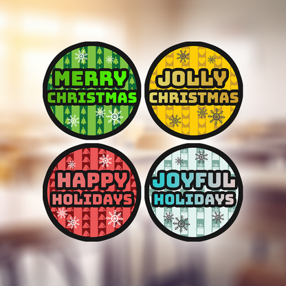 Christmas Award Stickers