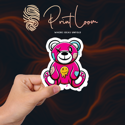 50Pc Funny Girl Sticker Bomb