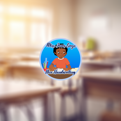 Handwriting Personalised Teacher Stickers