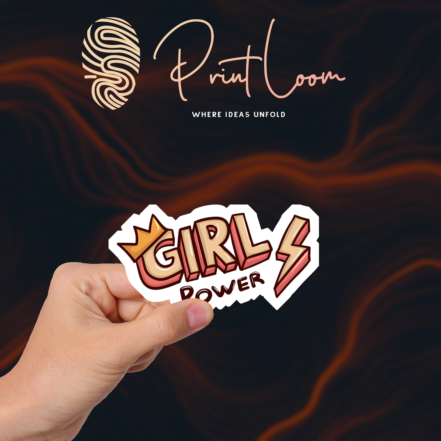 30Pc Girl Power Sticker Bomb