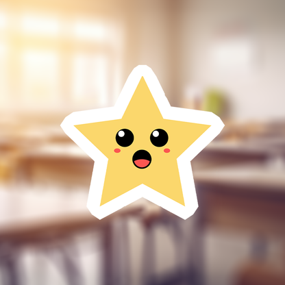 Cute Stars Award Stickers