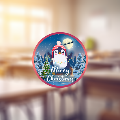 Christmas Penguins Award Stickers