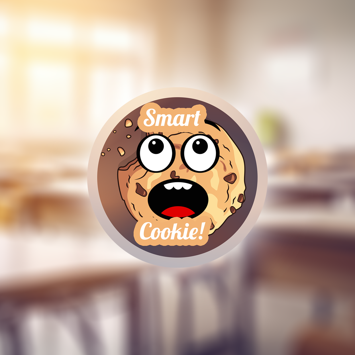 Choclate Scented Cookie Award Stickers