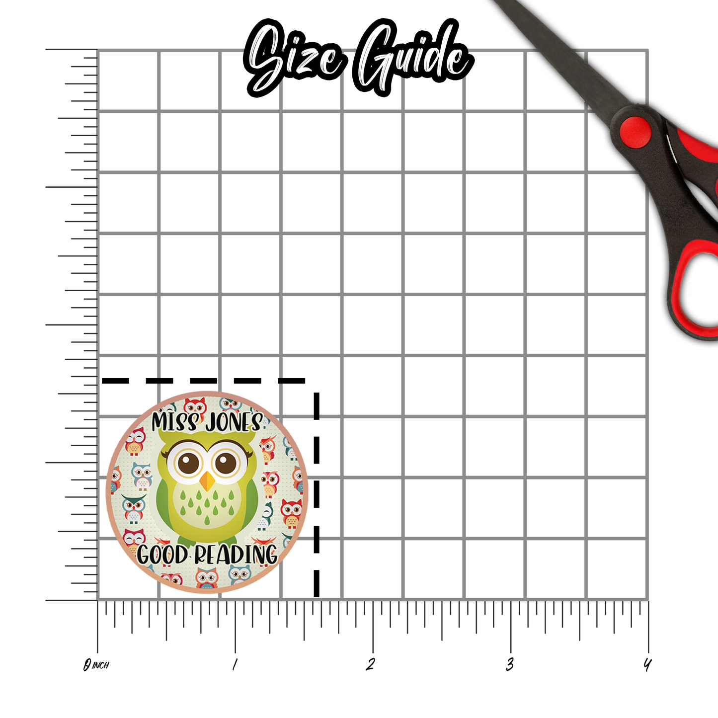 Owls Personalised Teacher Stickers