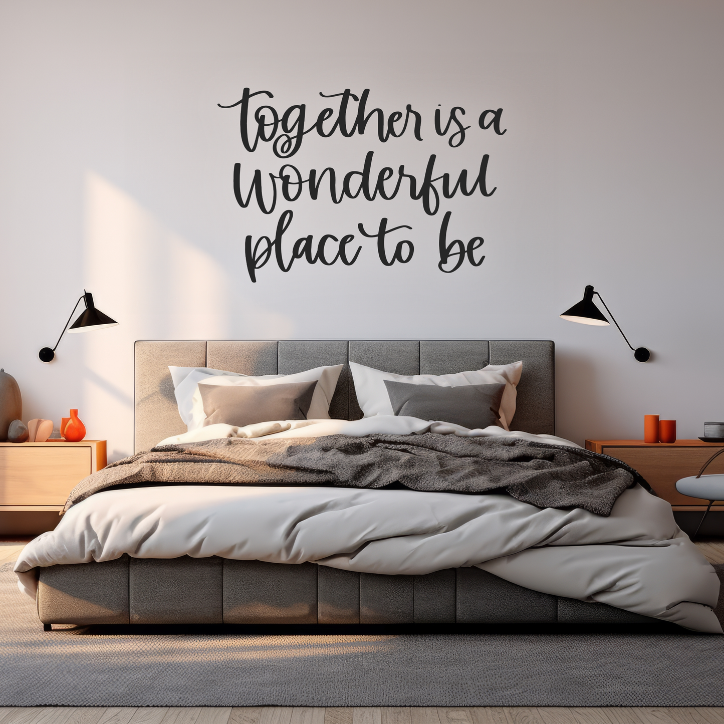 Together is a Wonderful Place to Be Wall Sticker Decal