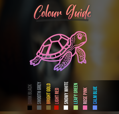 Turtle Car Decal