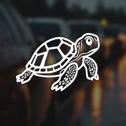 Turtle Car Decal