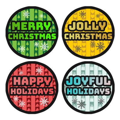 Christmas Award Stickers